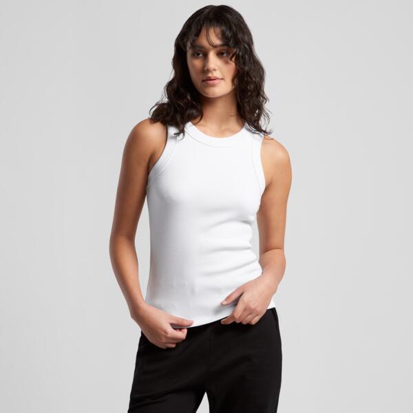 AS Colour Womens Organic Rib Tank Thumbnail
