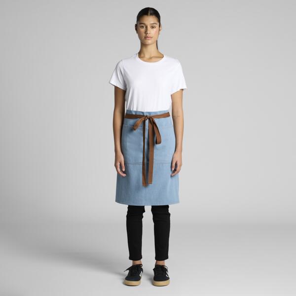 AS Colour Denim Half Apron Thumbnail