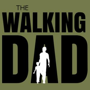 The Walking Dad - Mens Base Longsleeve Tee - AS Colour Mens Barnard Tank Design