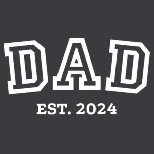 Dad - Est 2024 - Customisable - AS Colour Mens Staple T shirt Design