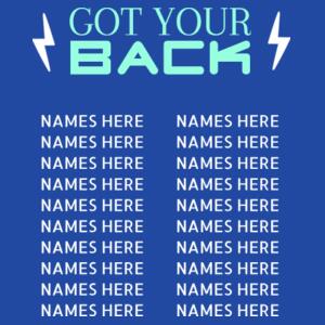 Got your back fundraising - lightening - Thread Project Unisex Epic Tee Design