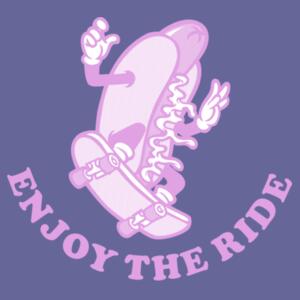 Enjoy the ride - AS Colour Nylon Bucket Hat Design