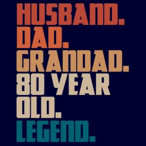Husband, Dad, Legend  - Thread Project Unisex Super Tee Design