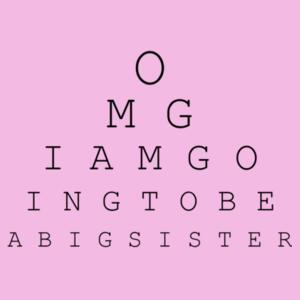 OMG I AM GOING TO BE A BIG SISTER - Thread Project Youth Epic Tee Design