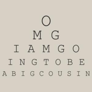 OMG I AM GOING TO BE A BIG COUSIN - Thread Project Youth Epic Tee Design