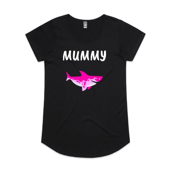 Mummy Shark - Womens Mali Tee Thumbnail