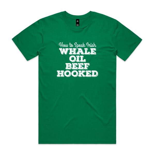 Whale Oil Beef Hooked - Mens Staple T shirt Thumbnail