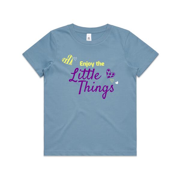Enjoy The Little Things - Kids Youth T shirt Thumbnail