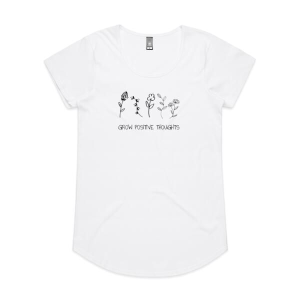 Grow Positive Thoughts - Womens Mali Tee Thumbnail