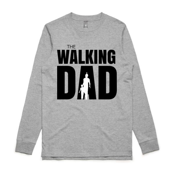 The Walking Dad - Mens Base Longsleeve Tee - AS Colour Mens Base Longsleeve Tee Thumbnail