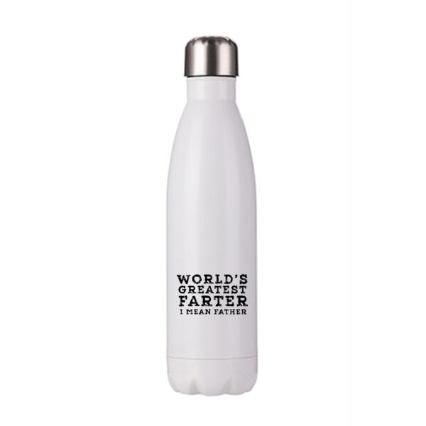 World's Greatest Farter - Stainless Bottle Thumbnail