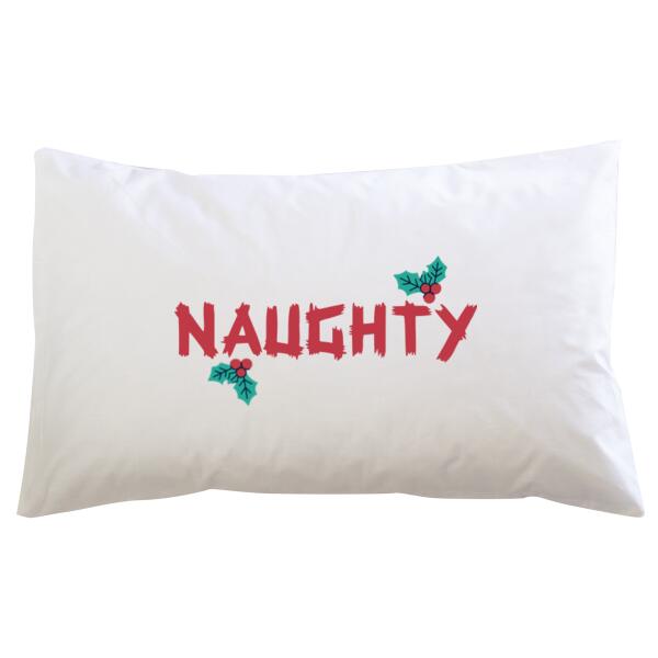 NAUGHTY CHRISTMAS - Pillowcase  Thumbnail