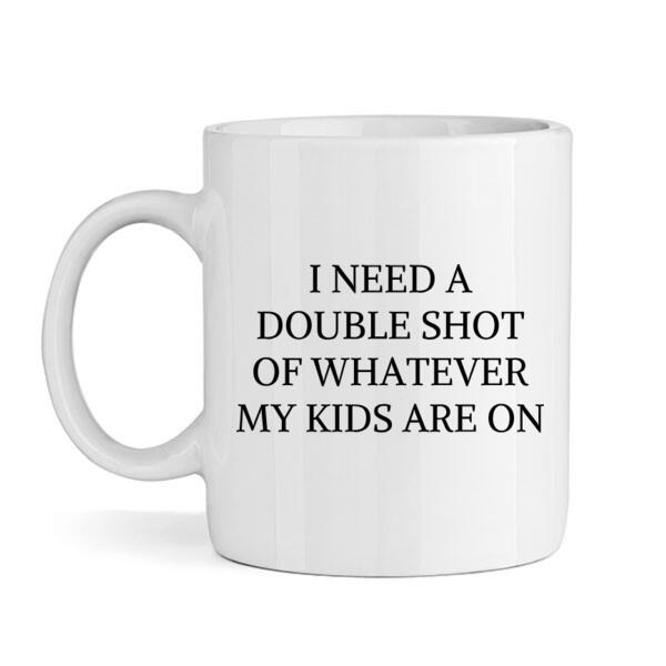 I need a double shot - Mug Thumbnail