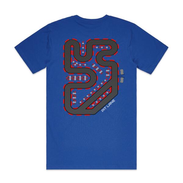 Race Track - Car Massage - AS Colour Mens Block T shirt Thumbnail