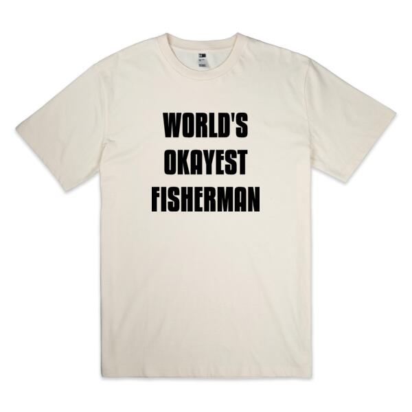 World's okayest fisherman - Thread Project Unisex Summer Tee Thumbnail