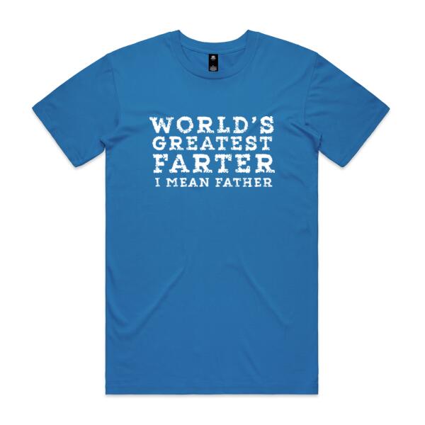 World's Greatest Farter - Mens Staple T shirt Thumbnail