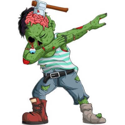 Dabbing Zombie Thumbnail