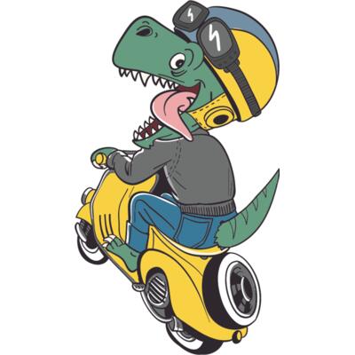 Dinosaur Motorbike Thumbnail