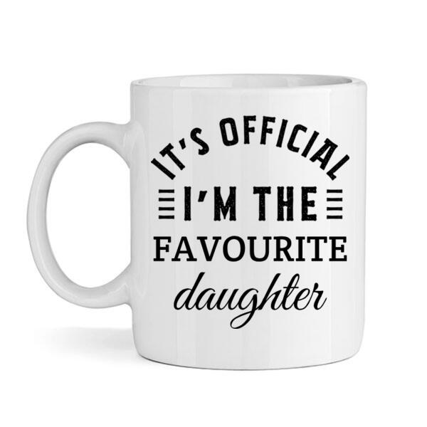 It's official - I'm the favourite  - Mug Thumbnail